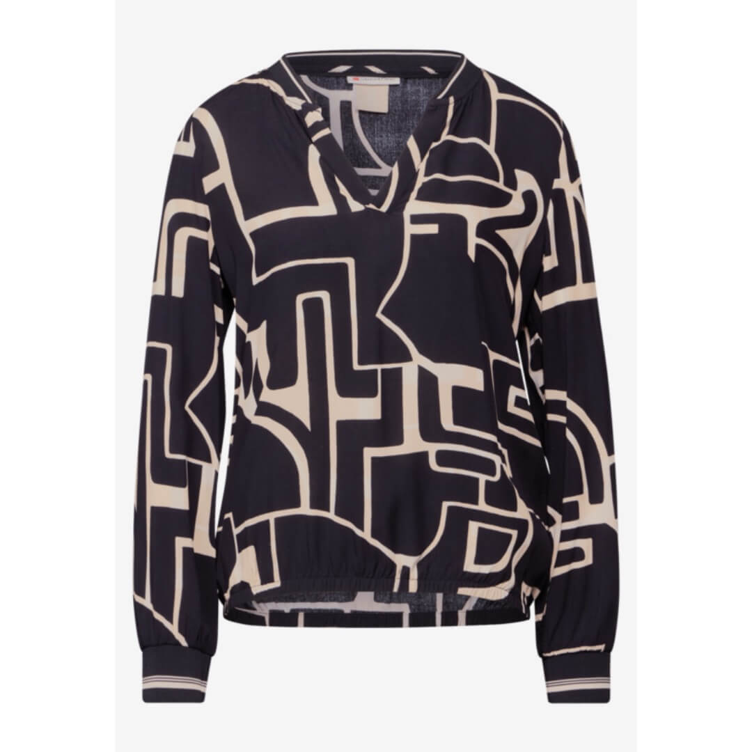 Street One kuosipaita, sininen - Moment.fi