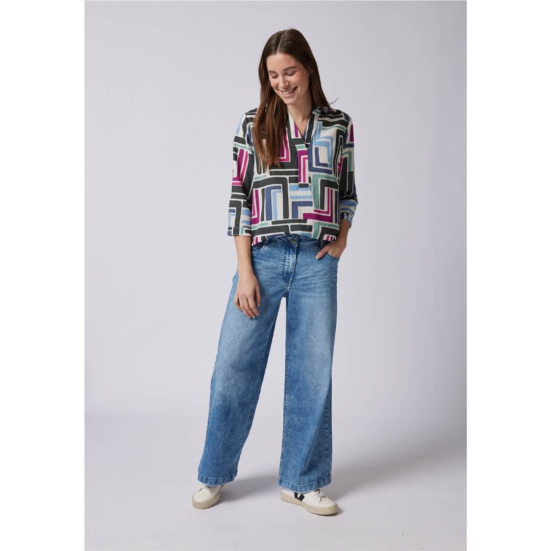 Cecil kuosipaita, vihreä - Moment.fi