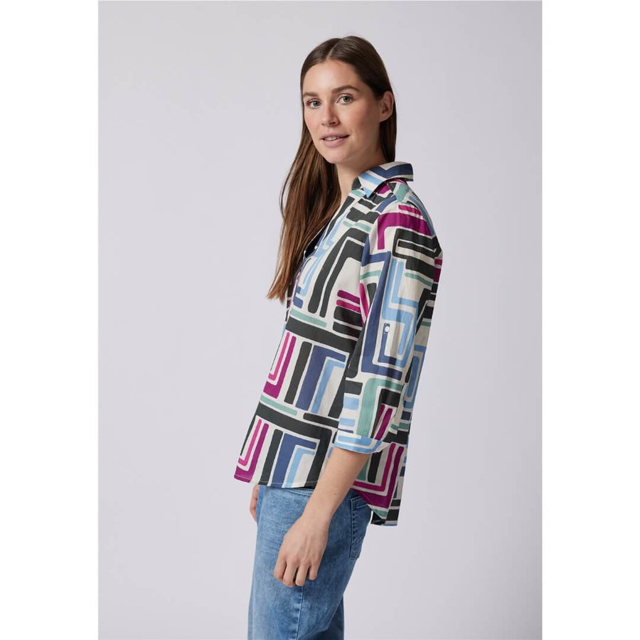 Cecil kuosipaita, vihreä - Moment.fi