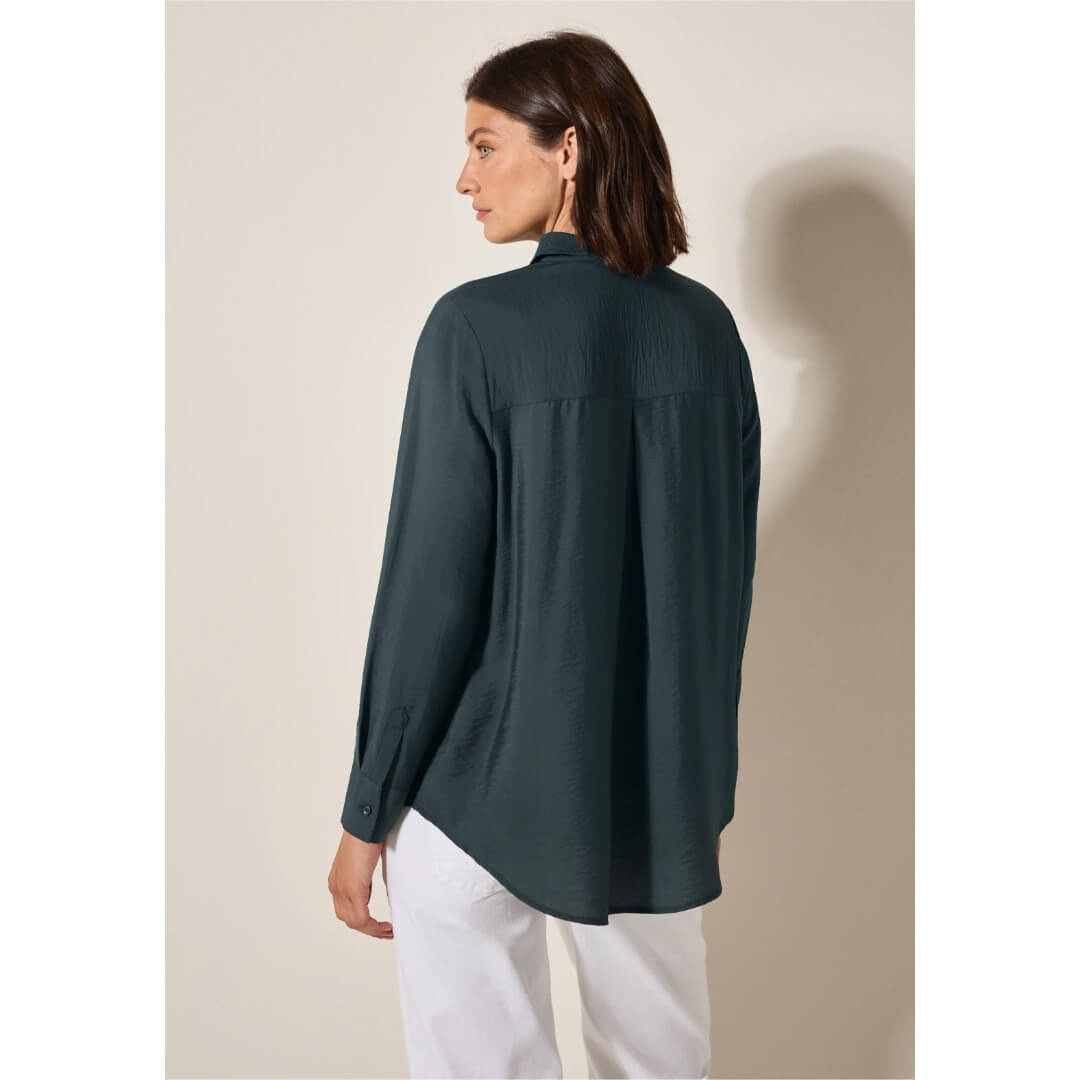 Cecil kauluspaita, tummanvihreä - Moment.fi