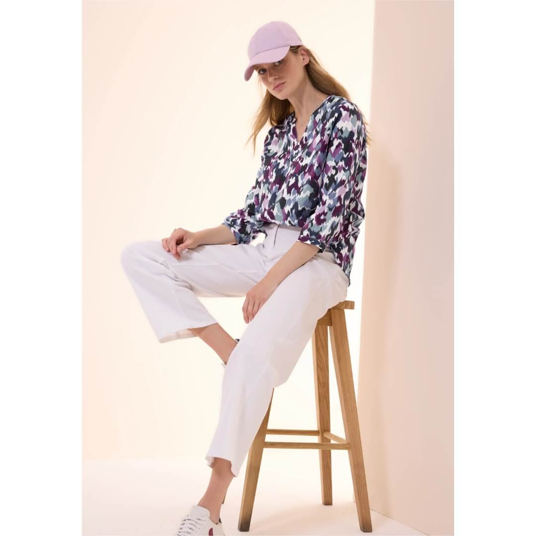 Cecil kuosipaita, fuksia - Moment.fi