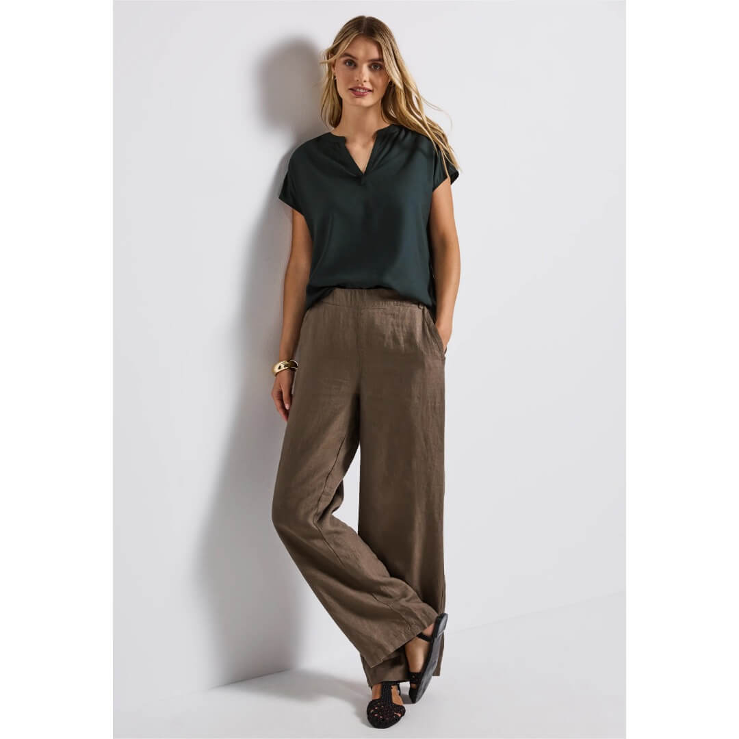 Street One toppi, tummanvihreä - Moment.fi