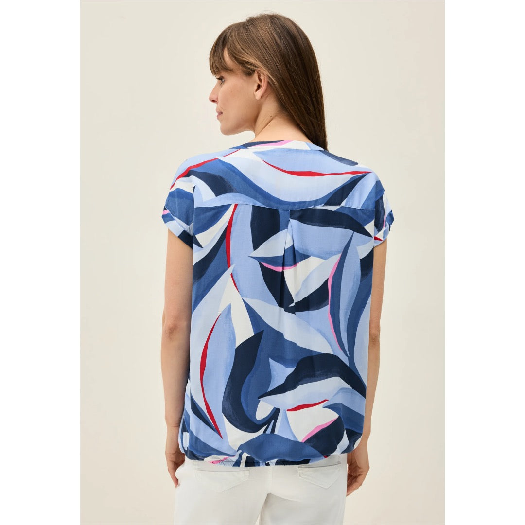 Cecil kuosipaita 1/2, vaaleansininen - Moment.fi