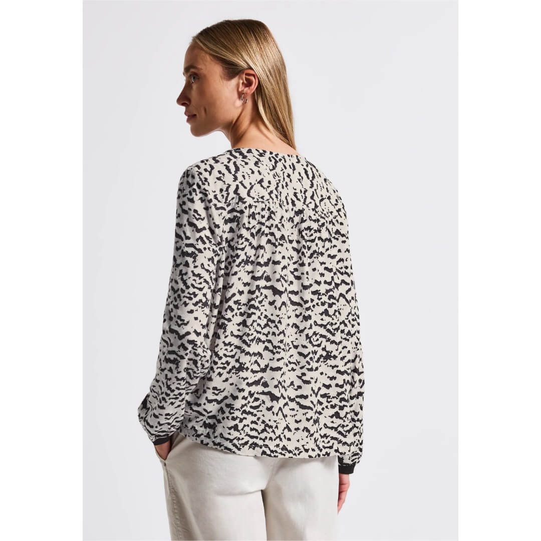 Street One kuosipaita, beige - Moment.fi