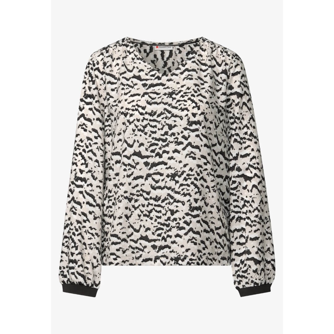 Street One kuosipaita, beige - Moment.fi