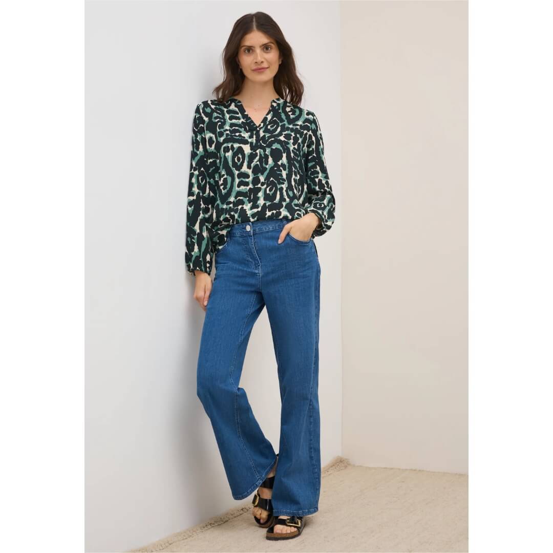 Cecil kuosipaita, vihreä - Moment.fi