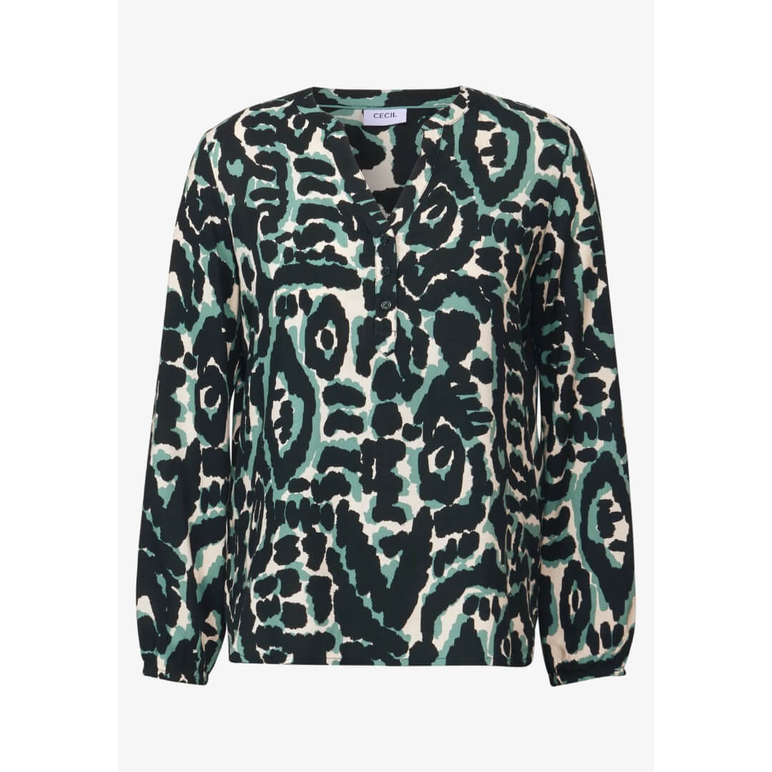 Cecil kuosipaita, vihreä - Moment.fi