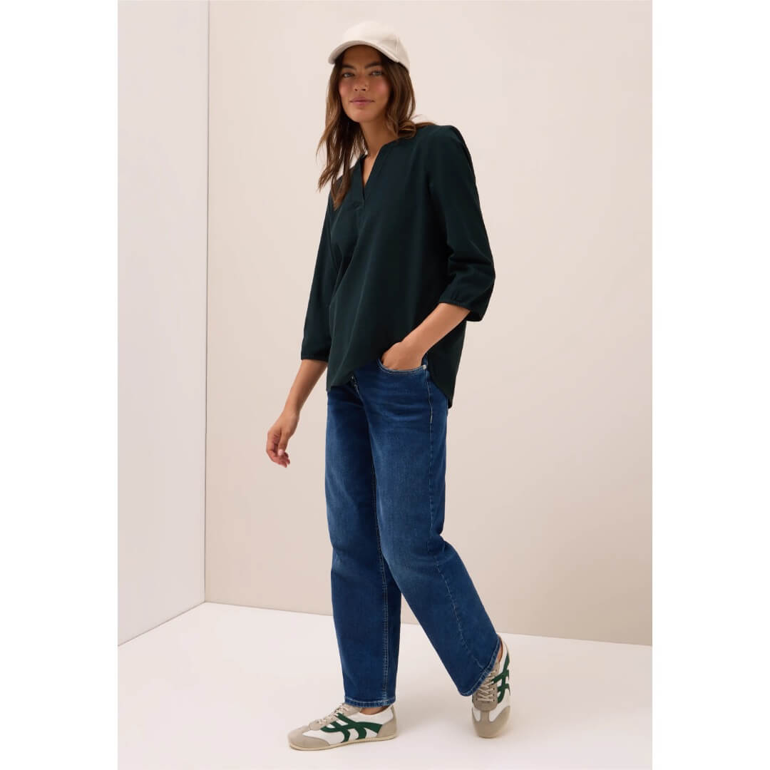 Cecil samettipaita, tummansininen - Moment.fi