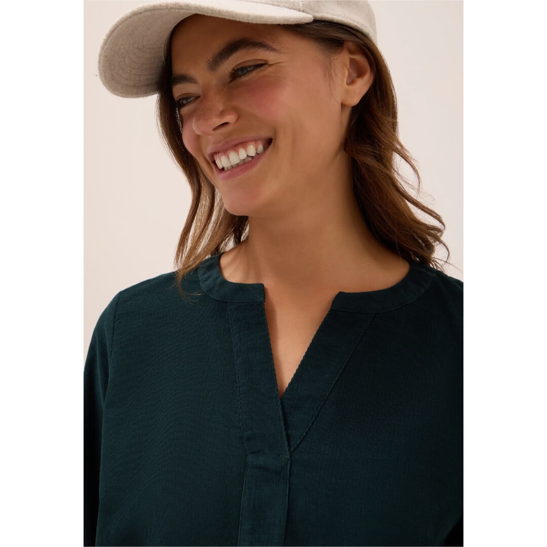 Cecil samettipaita, tummansininen - Moment.fi