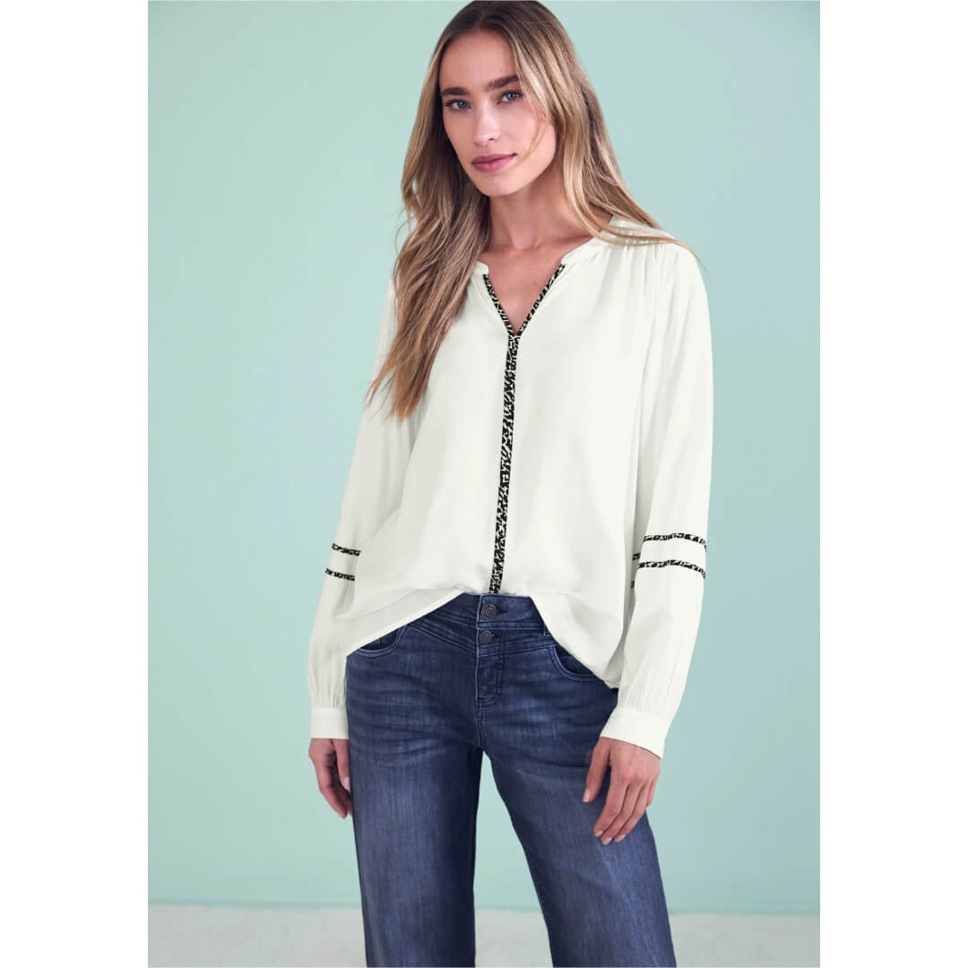 Street One viskoosipaita, valkoinen