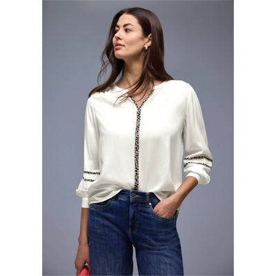 Street One viskoosipaita, valkoinen