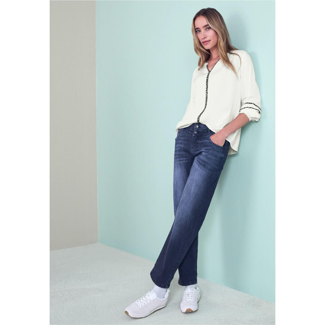 Street One viskoosipaita, valkoinen