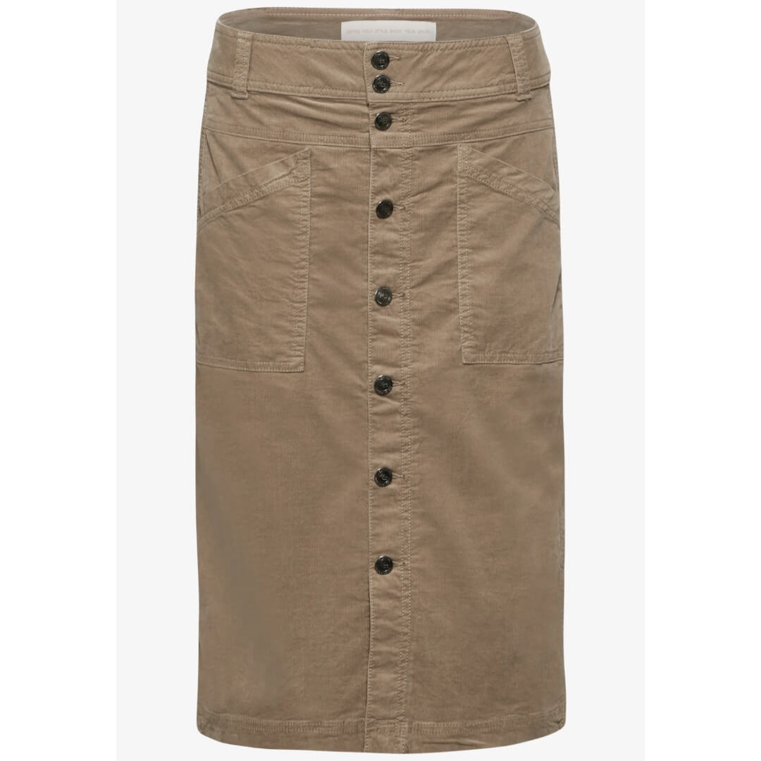 Street One samettihame, beige - Moment.fi