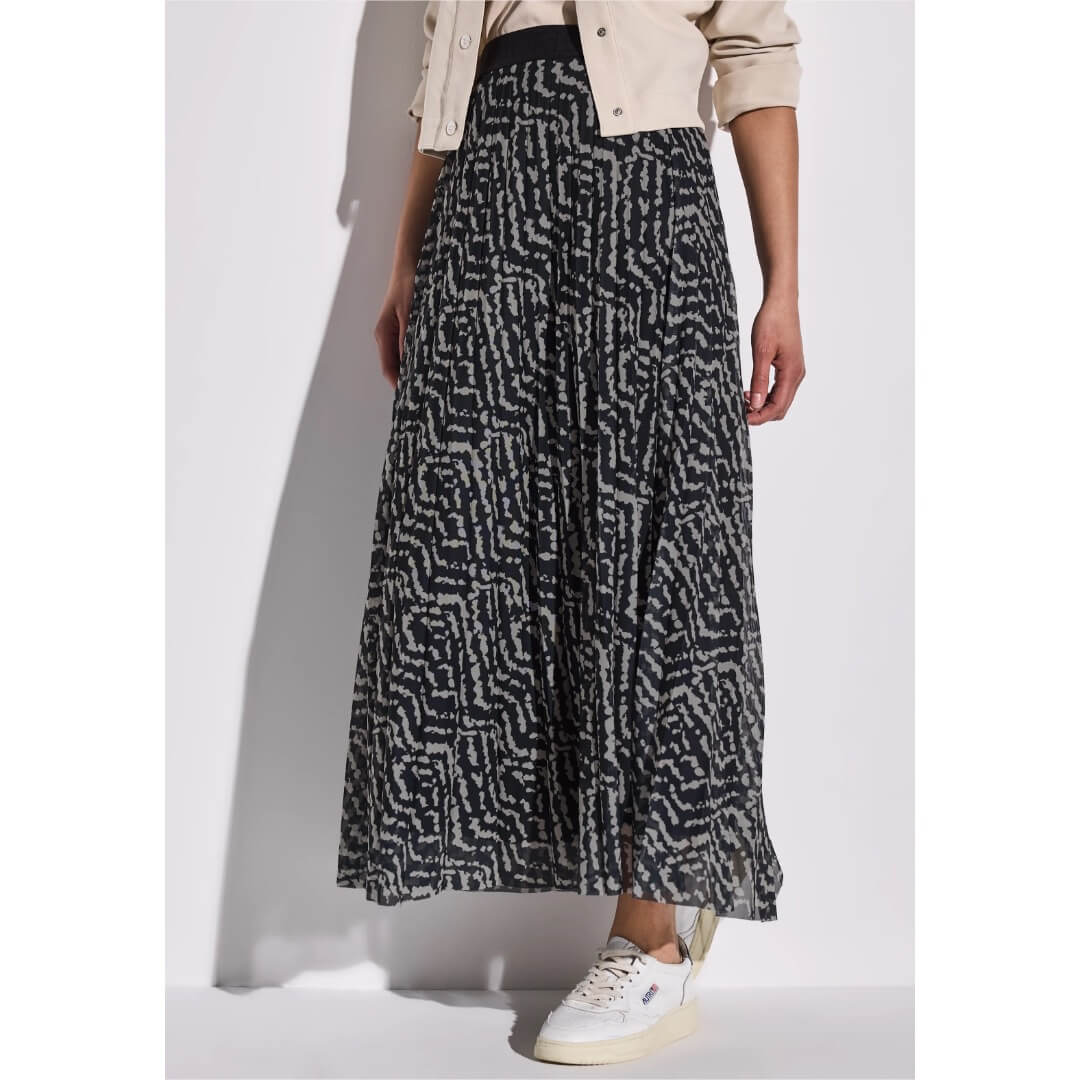 Street One maxihame mesh, musta - Moment.fi