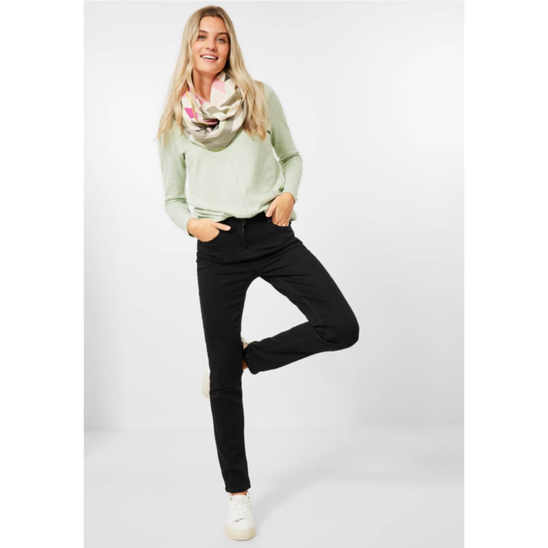 Cecil farkku stretch Toronto, musta - Moment.fi