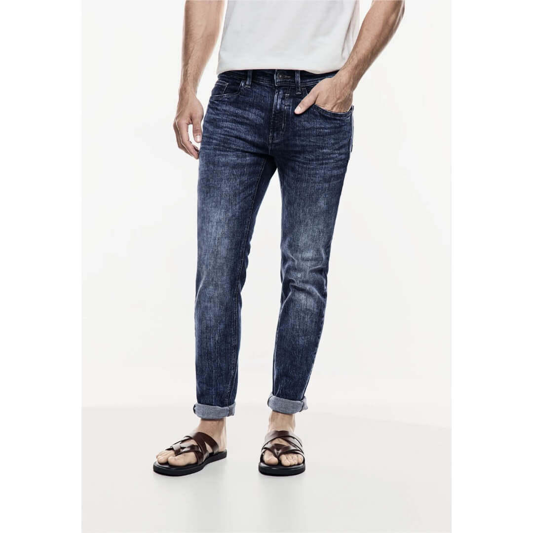 Street One farkku slim, keskisininen - Moment.fi