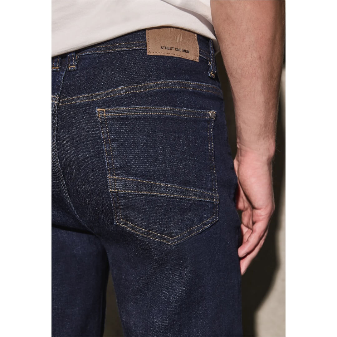 Street One farkku rinsed, tummansininen