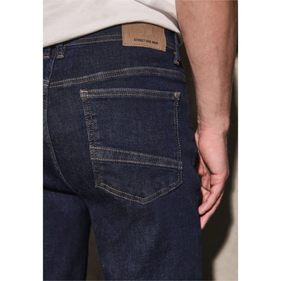 Street One farkku rinsed, tummansininen