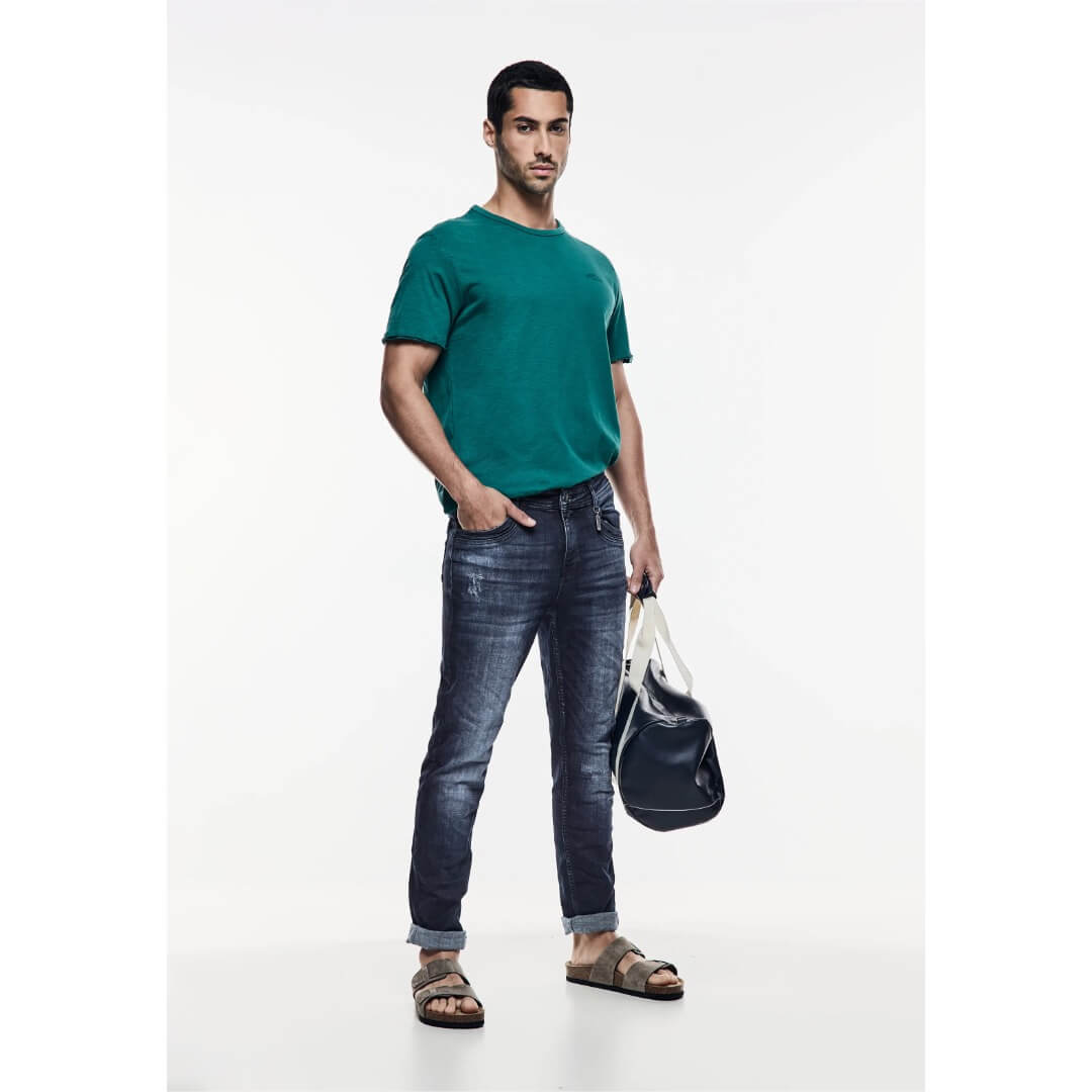 Street One farkku Racer, keskisininen - Moment.fi