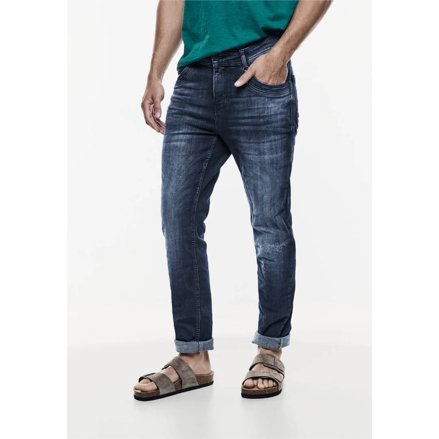 Street One farkku Racer, keskisininen - Moment.fi