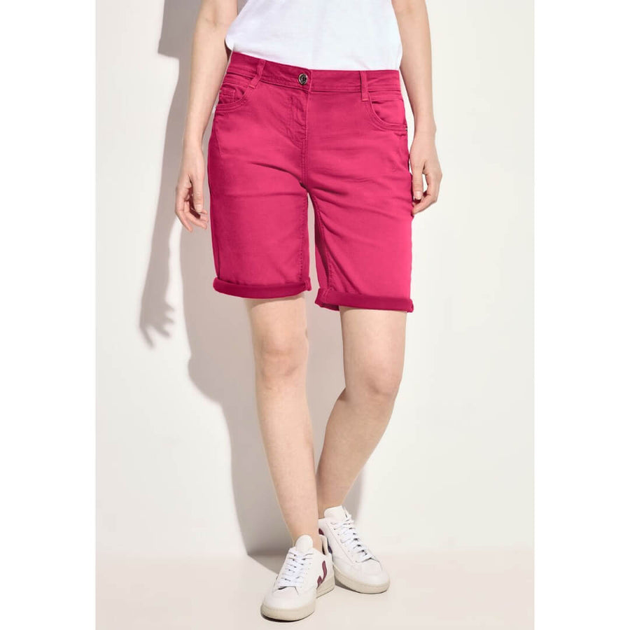 Cecil shortsi Scarlett, punainen - Moment.fi