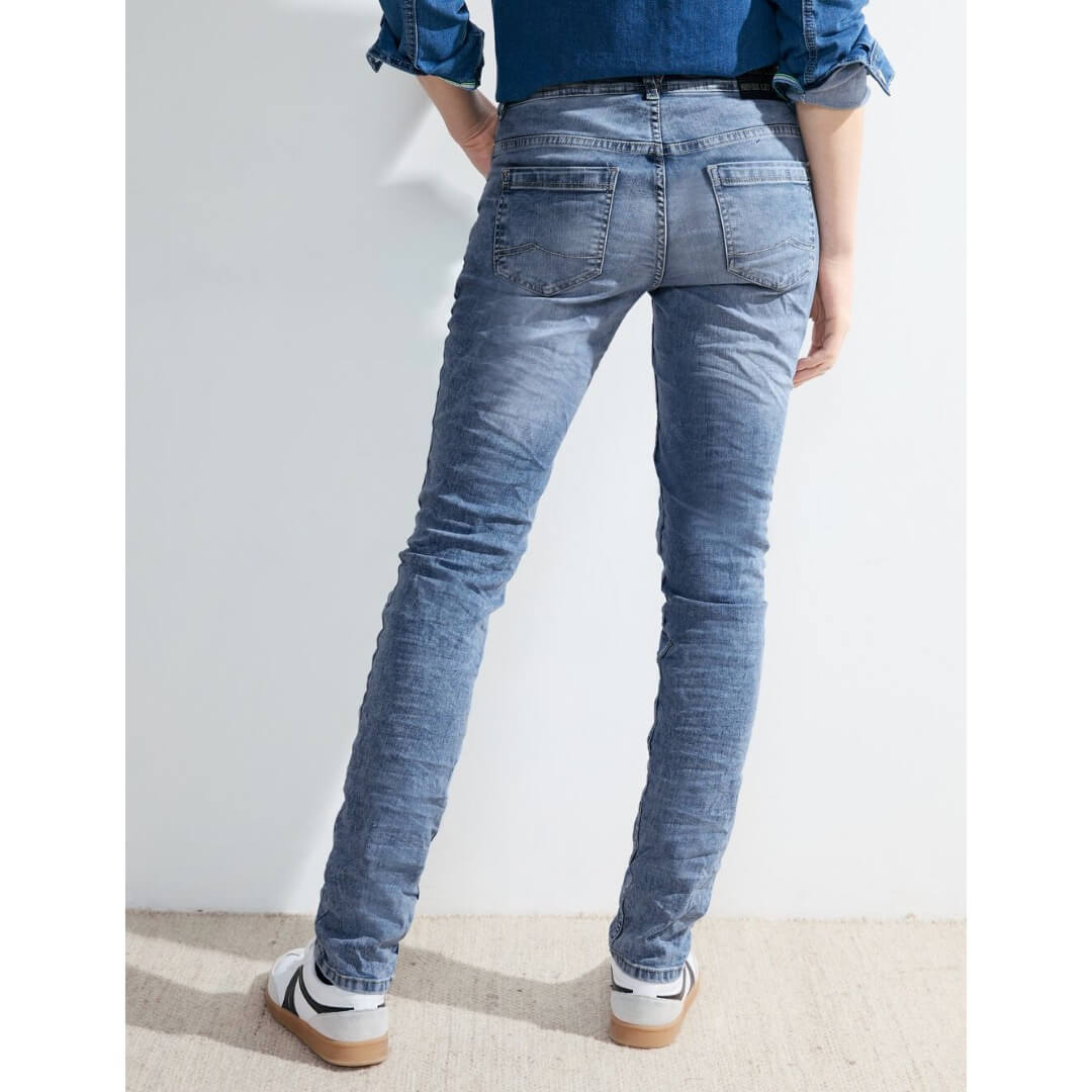 Cecil farkku Scarlett, vaaleansininen - Moment.fi