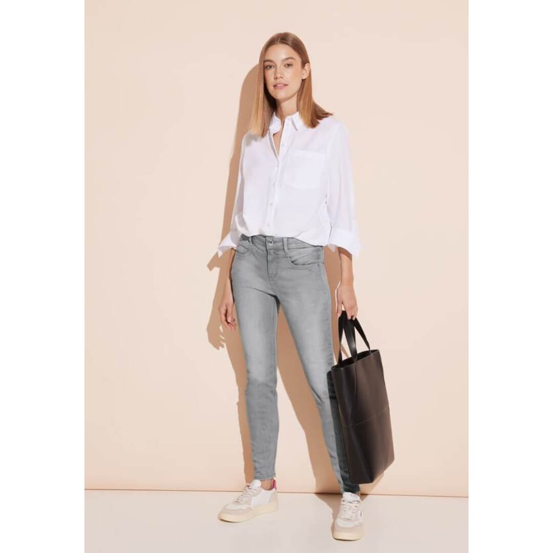 Street One farkku York 28", harmaa - Moment.fi