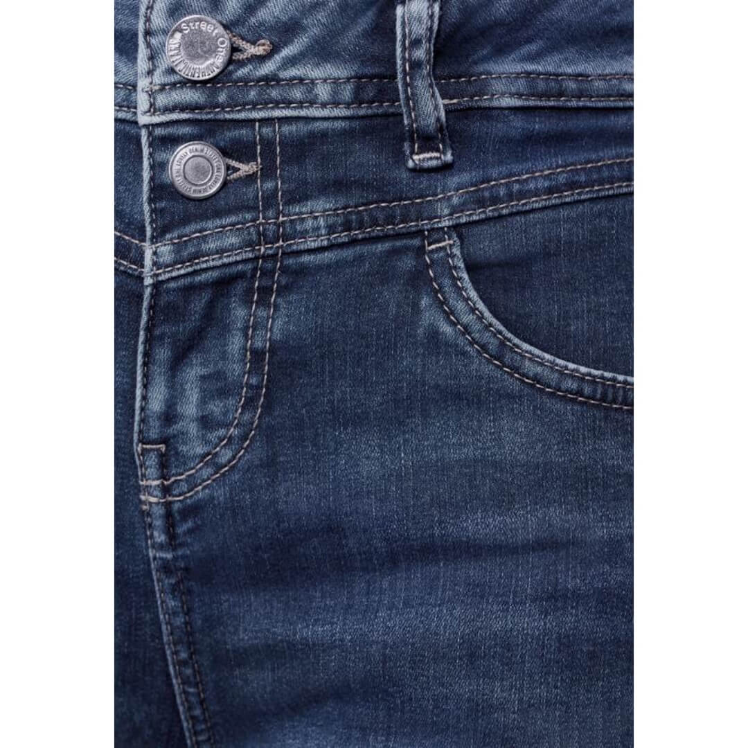 Street One farkku leveä, keskisininen - Moment.fi