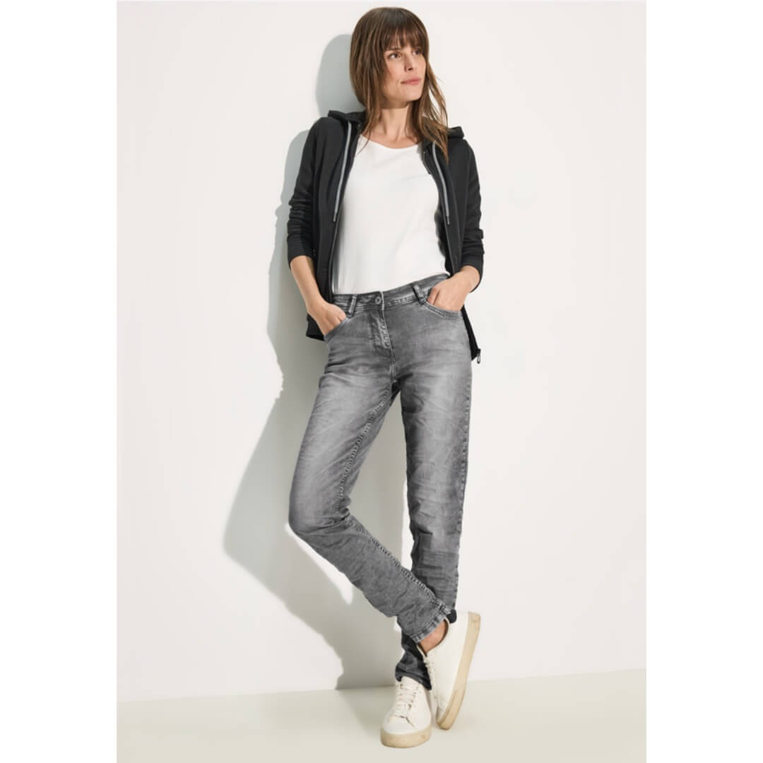 Cecil farkku Scarlett, harmaa - Moment.fi