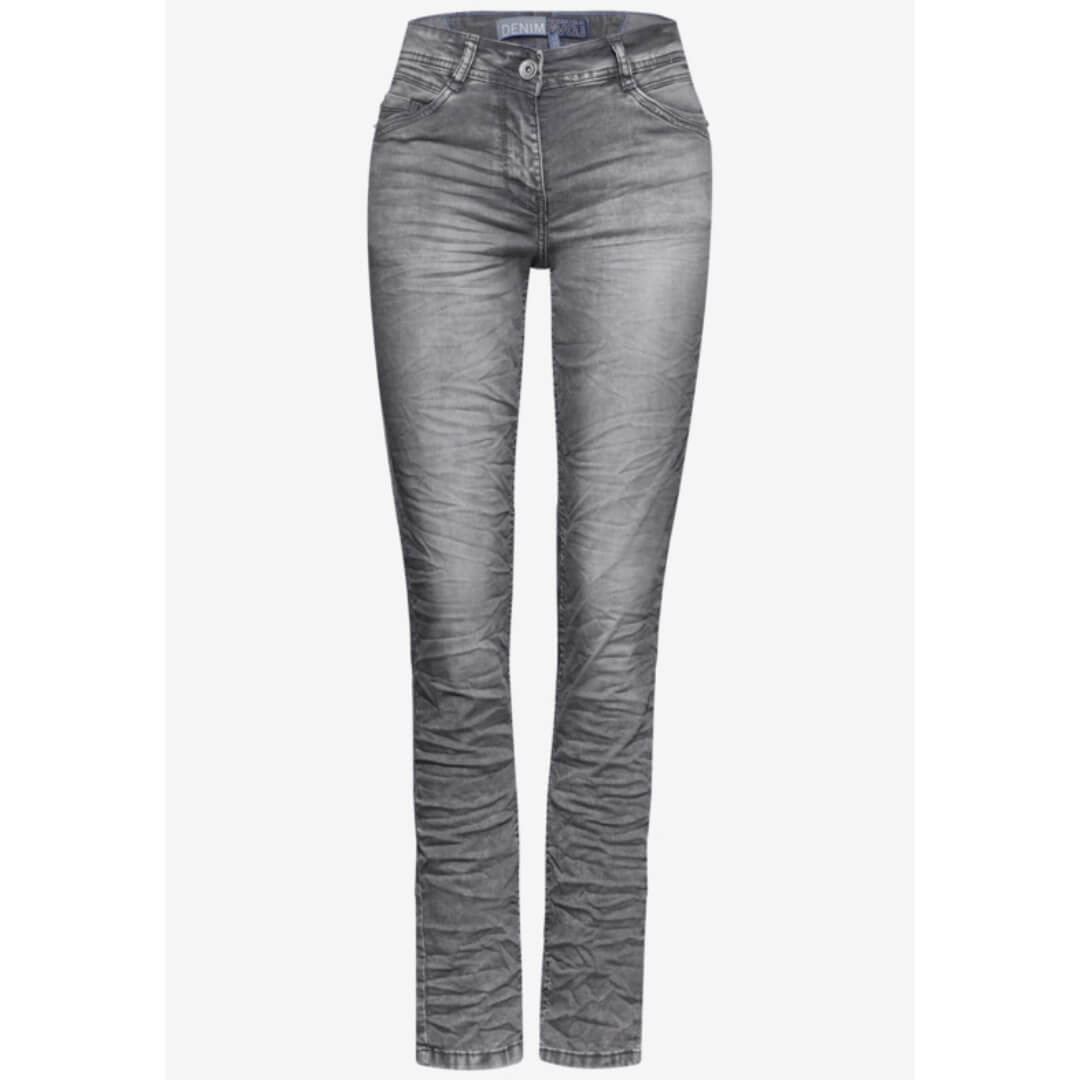 Cecil farkku Scarlett, harmaa - Moment.fi