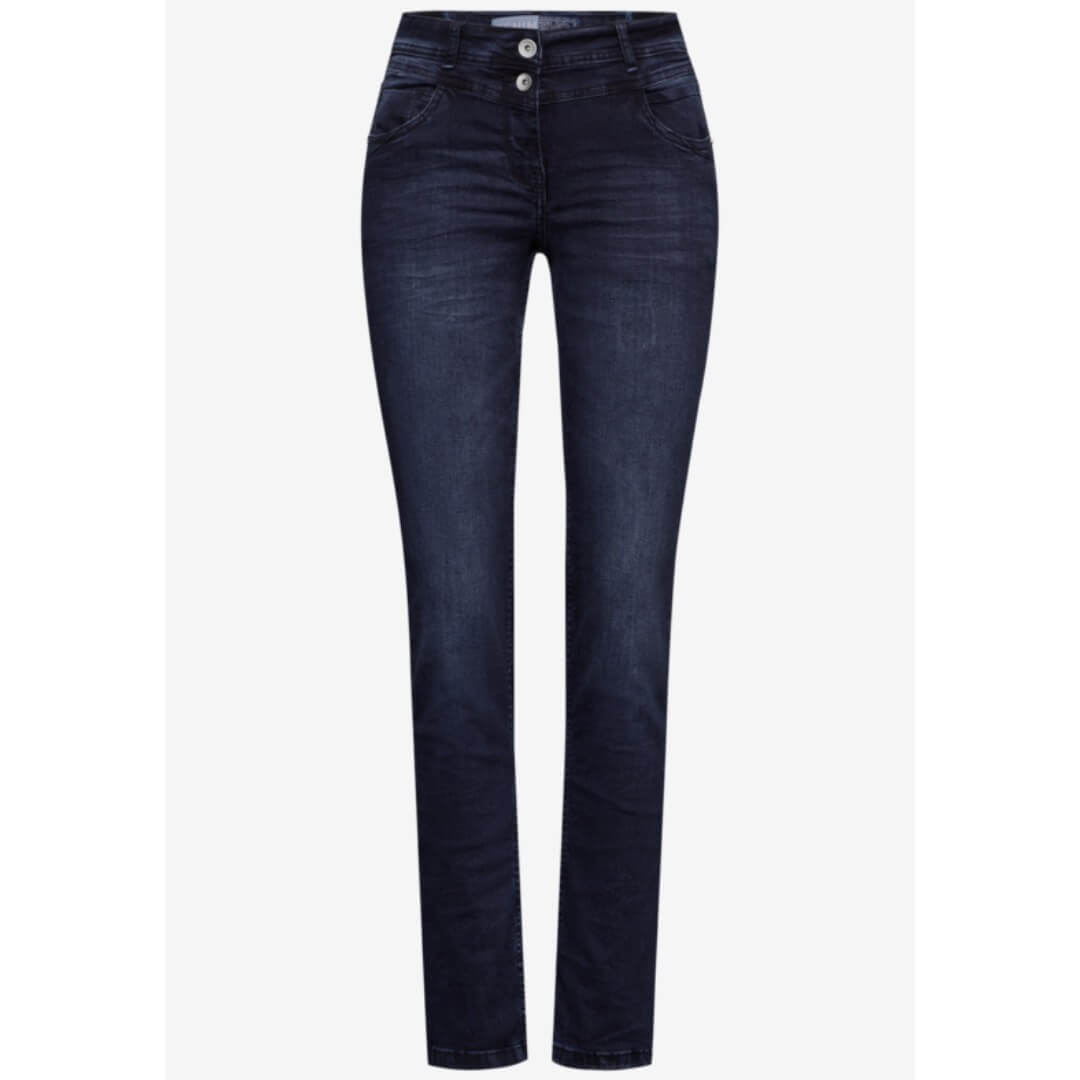 Cecil farkku Scarlett, tummansininen - Moment.fi