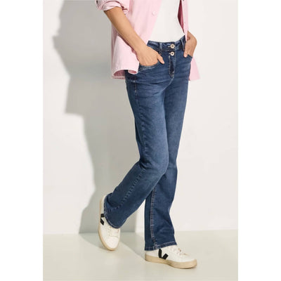 Cecil farkku bootcut, keskisininen - Moment.fi