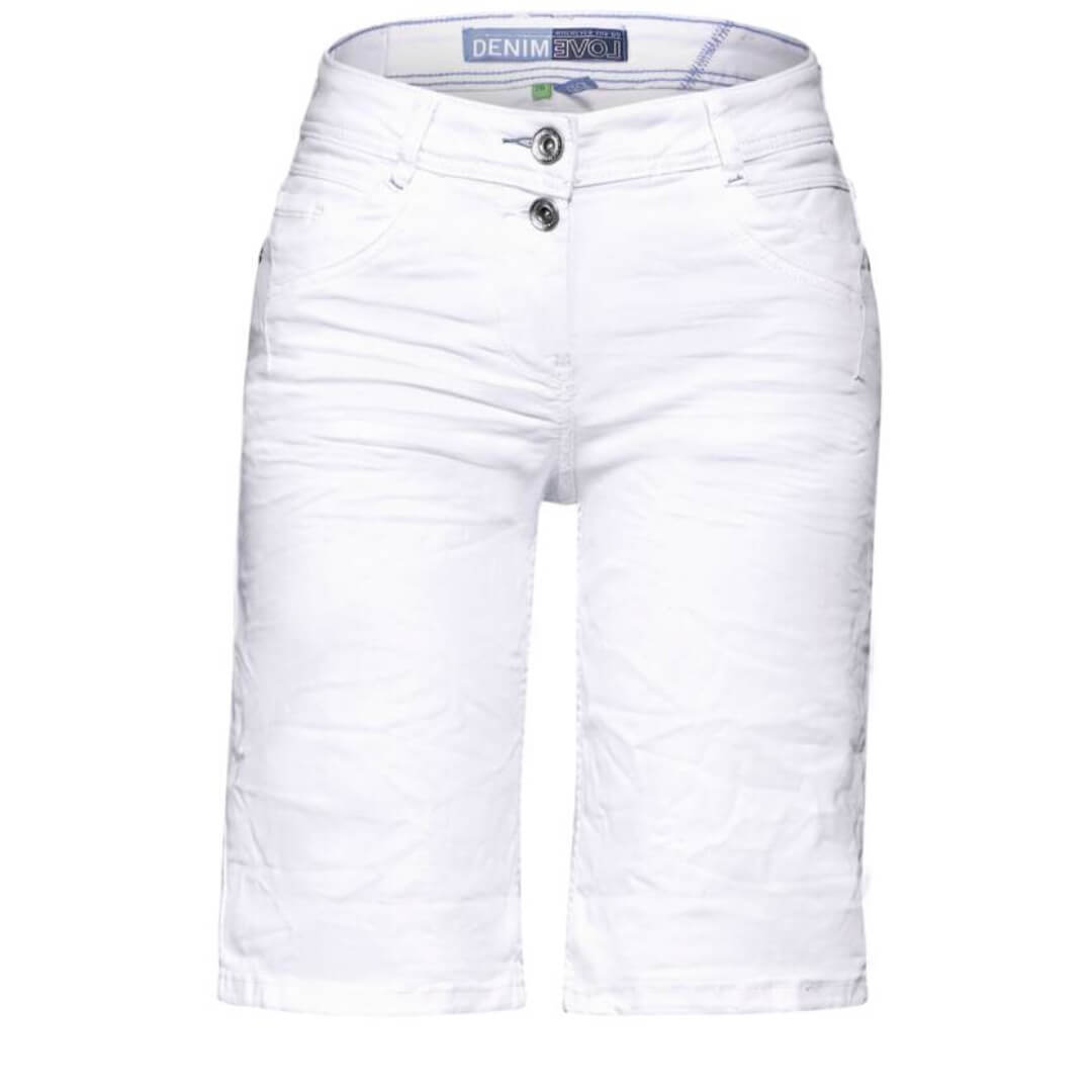 Cecil shortsi Scarlett, valkoinen - Moment.fi