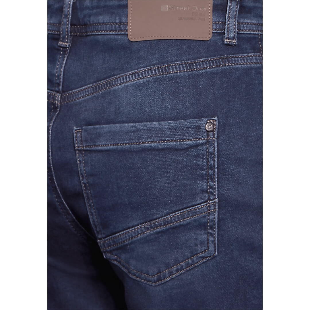 Street One farkku Mom fit, keskisininen - Moment.fi