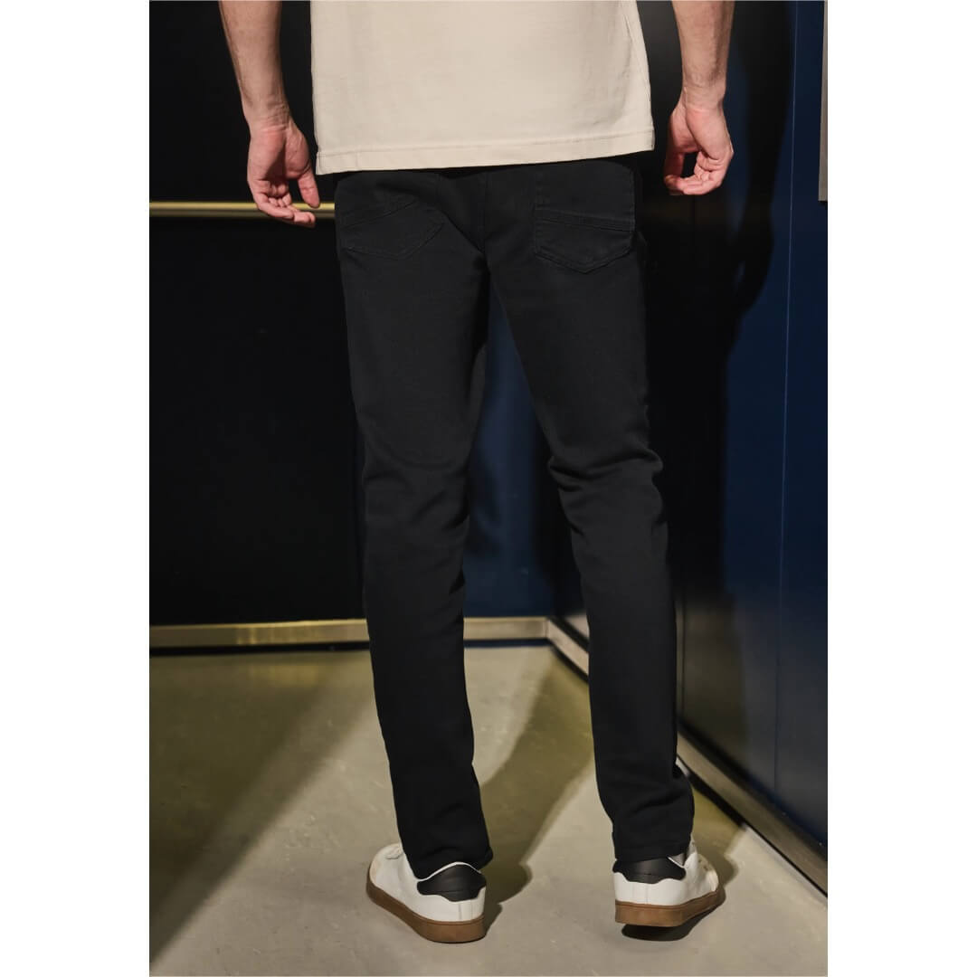 Street One farkku slim, musta - Moment.fi