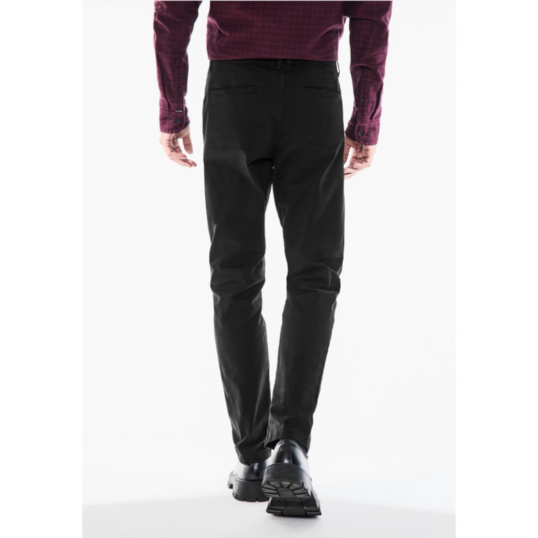 Street One puuvillachinos stretch, musta - Moment.fi