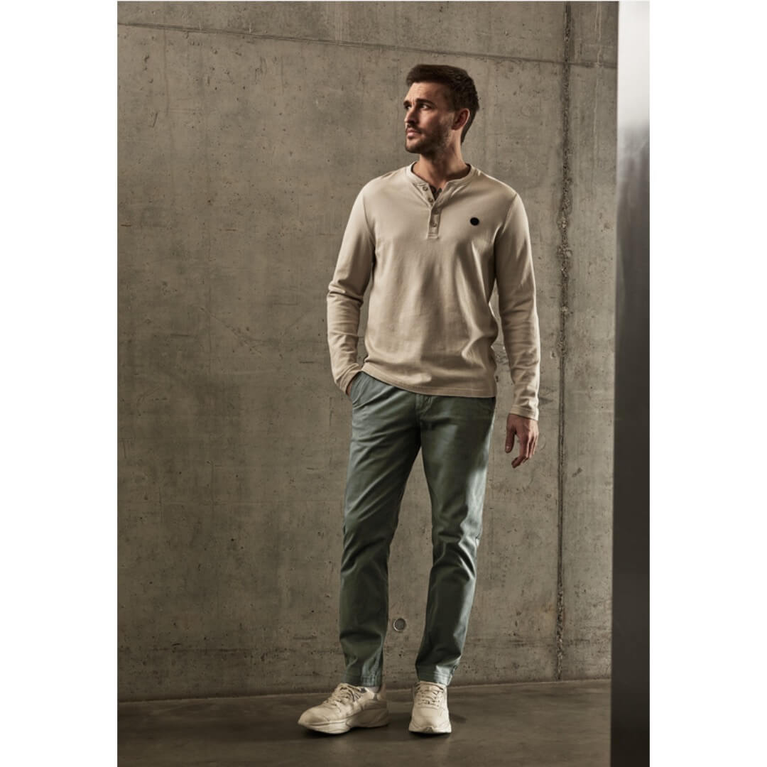 Street One puuvillachinos stretch, vihreä - Moment.fi