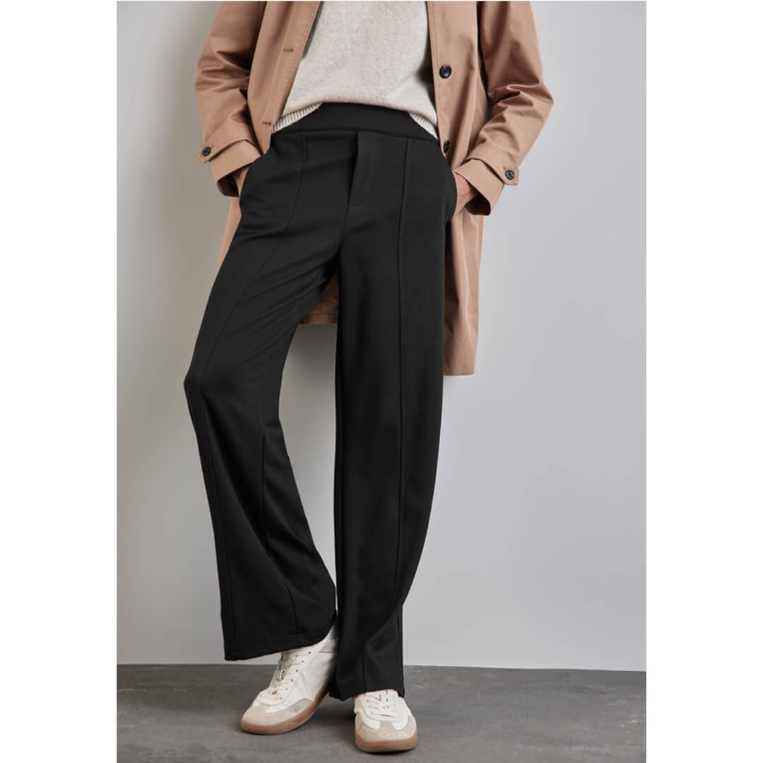 Street One housu Punto leveä, musta - Moment.fi