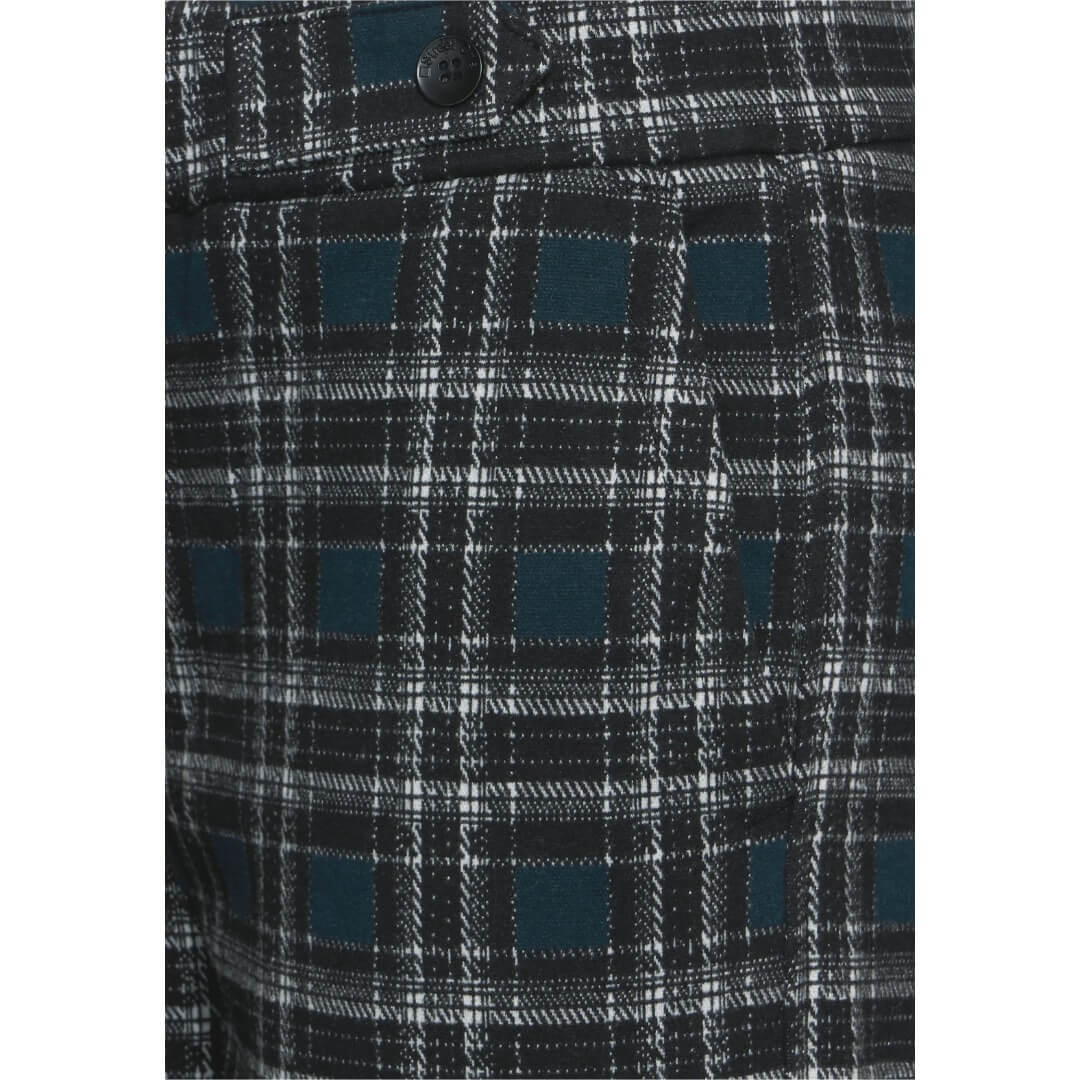 Street One ruutuhousu, vihreä - Moment.fi