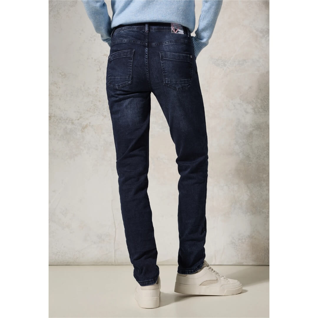 Cecil farkku stretch Toronto, tummansininen - Moment.fi