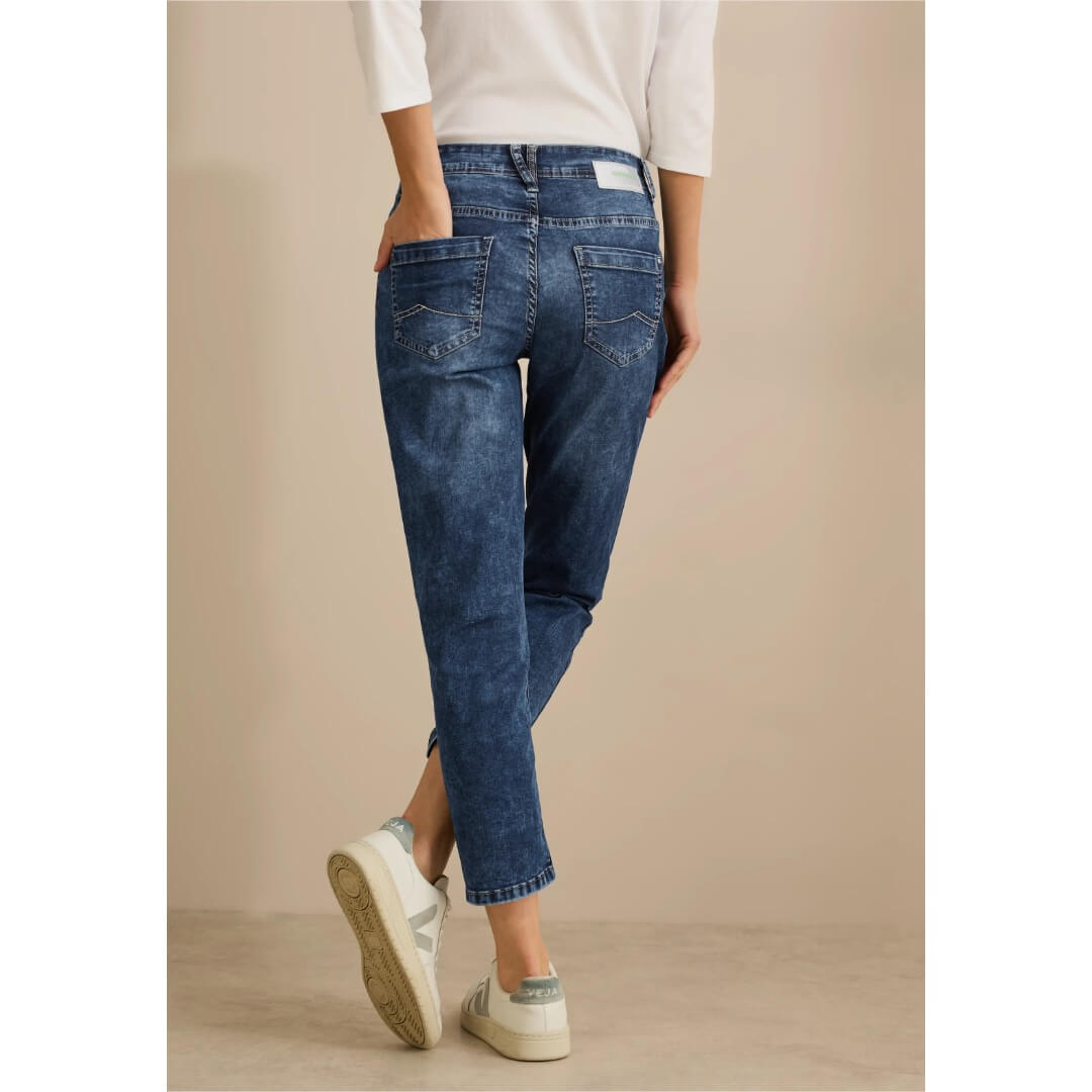 Cecil farkku 7/8, sininen - Moment.fi