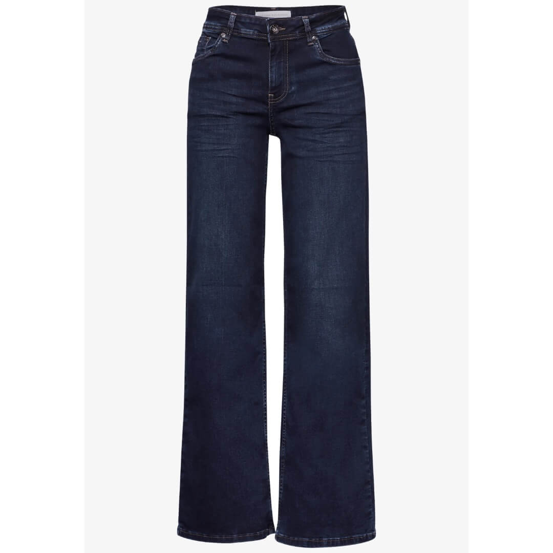 Street One farkku leveä, keskisininen - Moment.fi