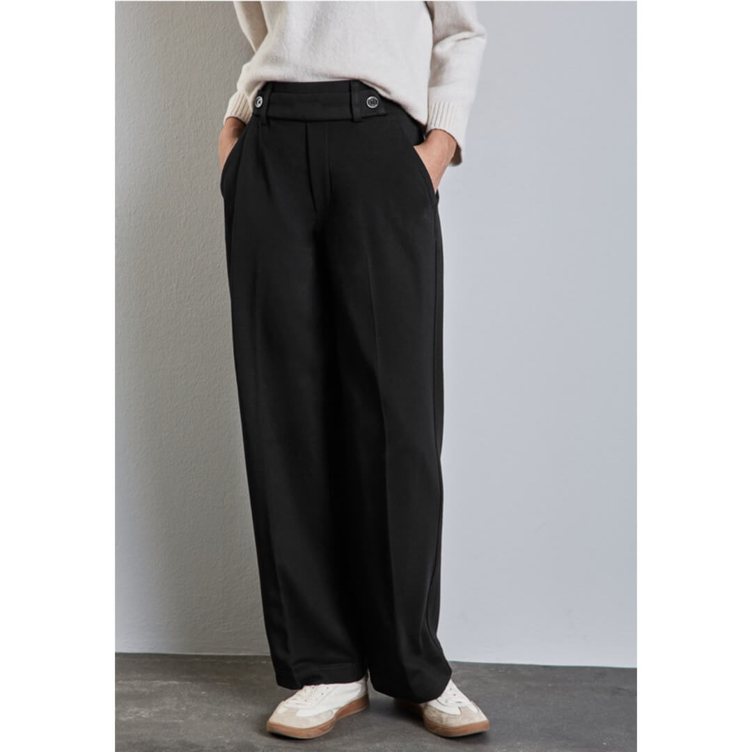 Street One jerseyhousu, musta - Moment.fi