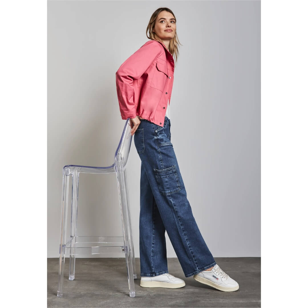 Street One farkku reisitasku, sininen - Moment.fi