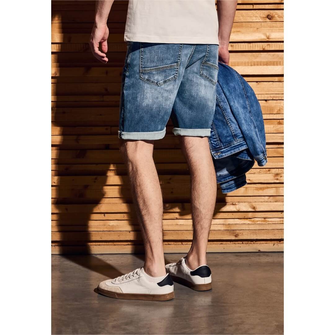 Street One farkkushortsi, vaaleansininen - Moment.fi