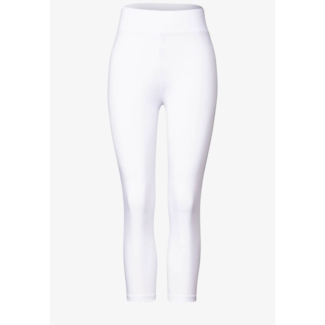 Cecil leggings 21", valkoinen - Moment.fi