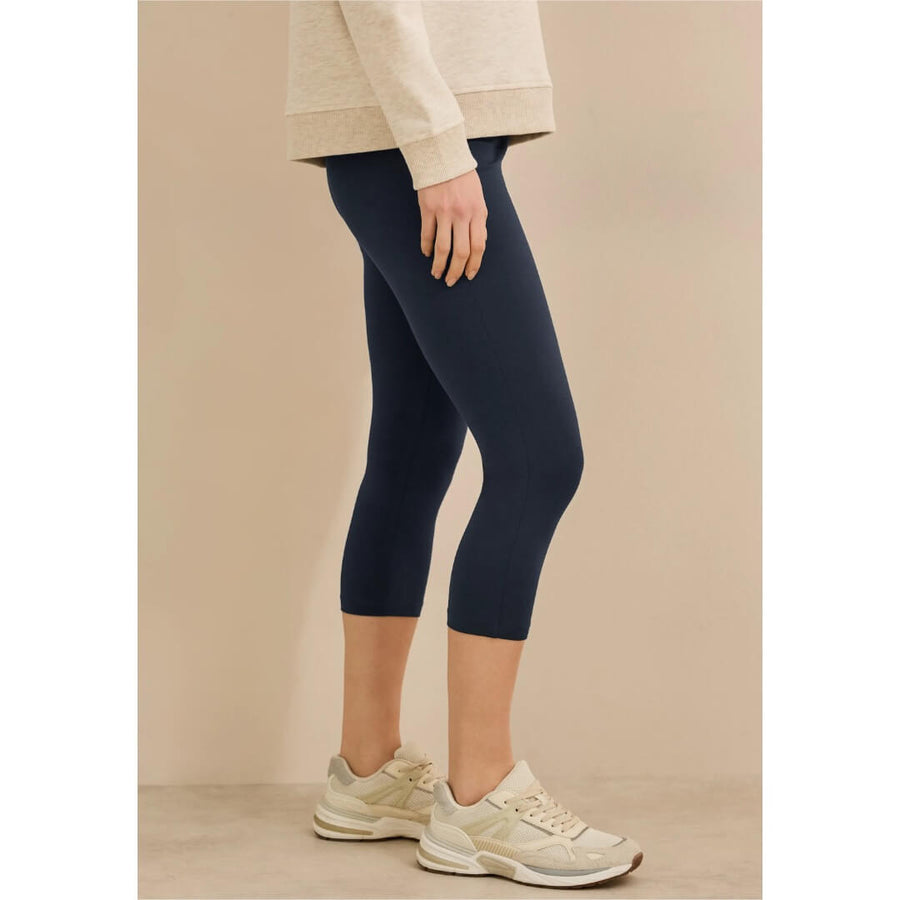 Cecil leggings 21", tummansininen - Moment.fi