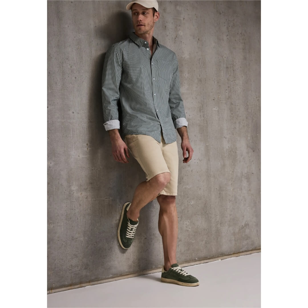 Street One shortsi 5-tasku, beige - Moment.fi