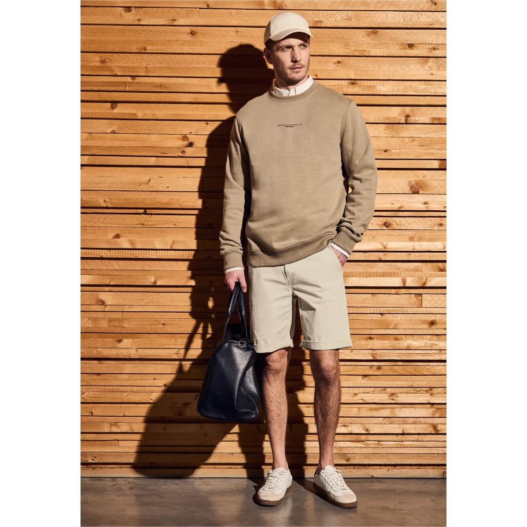 Street One shortsi Bermuda, beige - Moment.fi