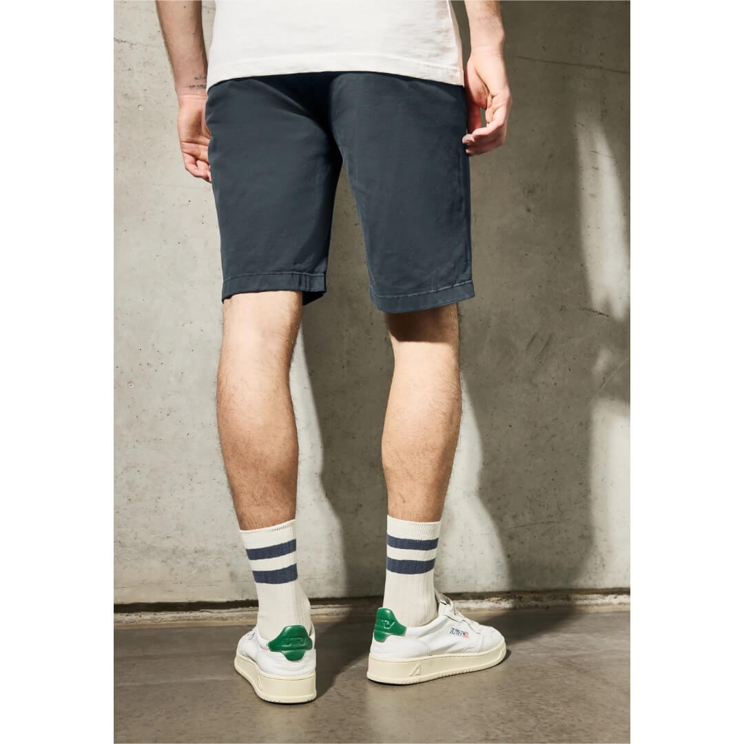 Street One shortsi Bermuda, tummansininen - Moment.fi